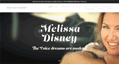 Desktop Screenshot of melissadisney.com